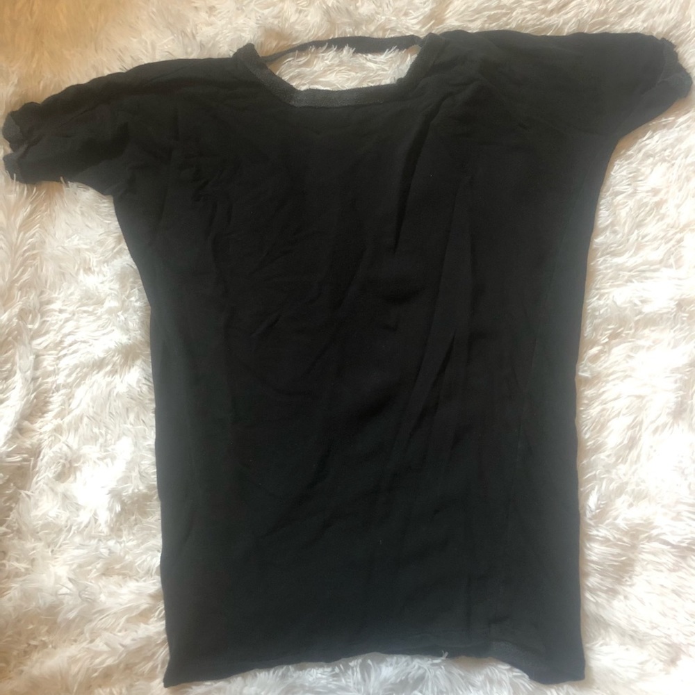 Backless T-Shirt Dress